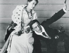 Александр Блок в роли Гамлета, 18 лет. Боблово, 1898